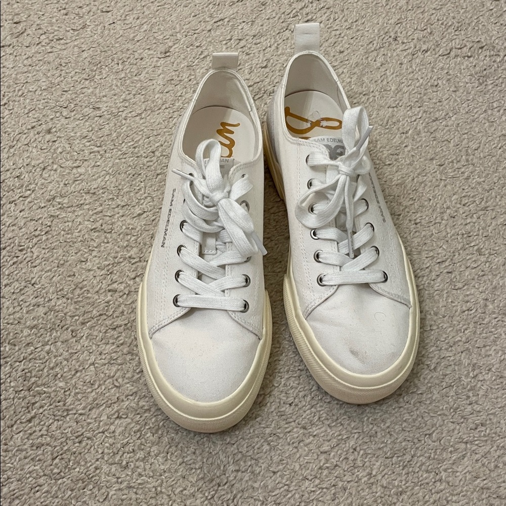 Sam Edelman Platform Canvas Sneakers
